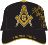 Prince Hall or Mason sidescript baseball cap